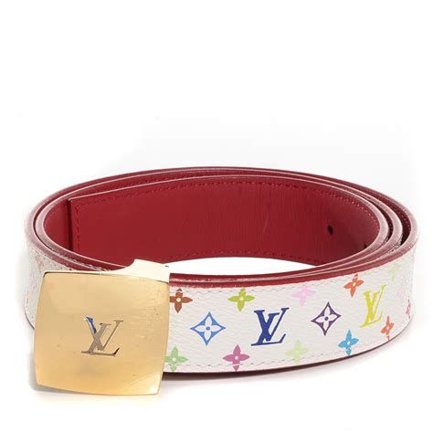 louis vuitton multicolor monogram belt.